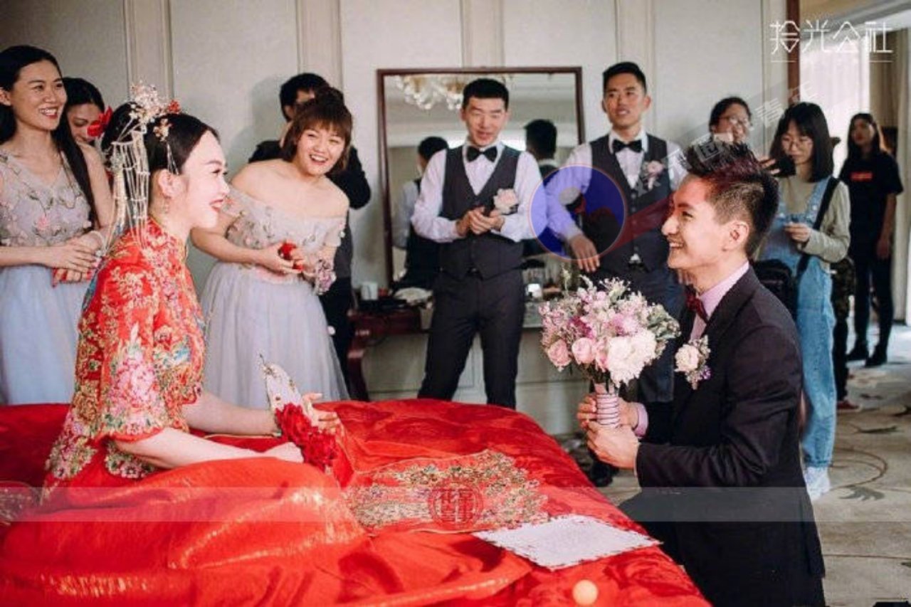 快乐星球乐乐的扮演者李瑞就结婚了，真是从小好看到大