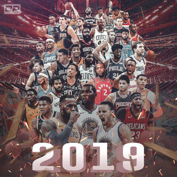 2019nba群星海报,一共有37位球员上榜.还有谁应该进却