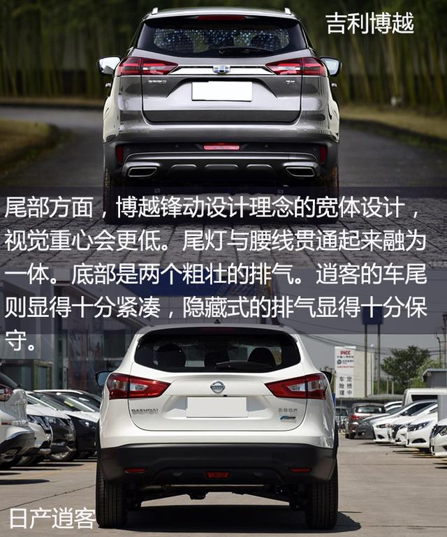 老军团崛起还是新黑马出线?吉利博越VS日产逍客