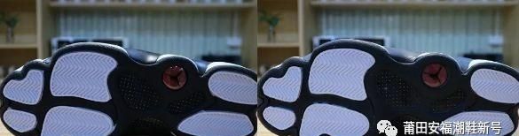 AJ13熊猫真假怎么区分，公司级版本AJ13熊猫真假对比图