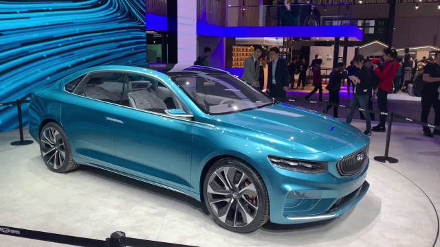 吉利首发概念车上海车展@新浪汽车