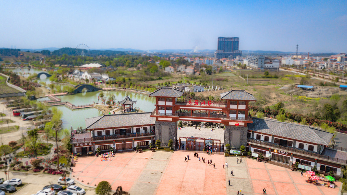 华中首个军事主题景区--木兰故里武汉黄陂“木兰水镇”,宛若江南