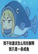搞笑图片：咸鱼表情包大全