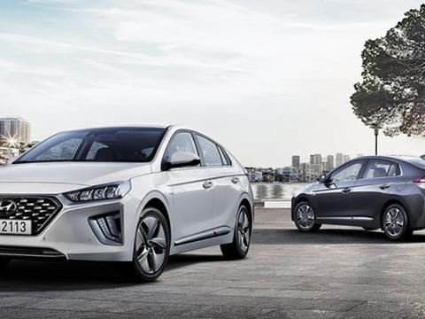 挑战丰田普锐斯，现代发新IONIQ官图