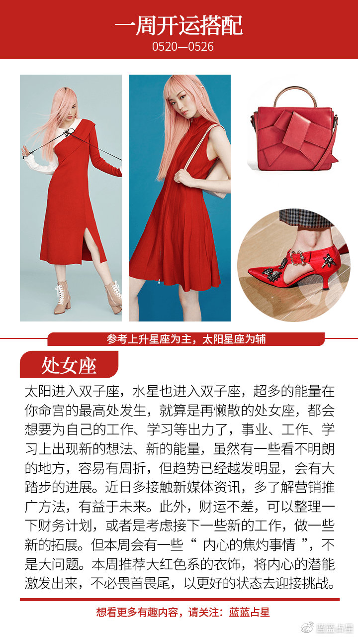 0520-0526一周星象 开运提点