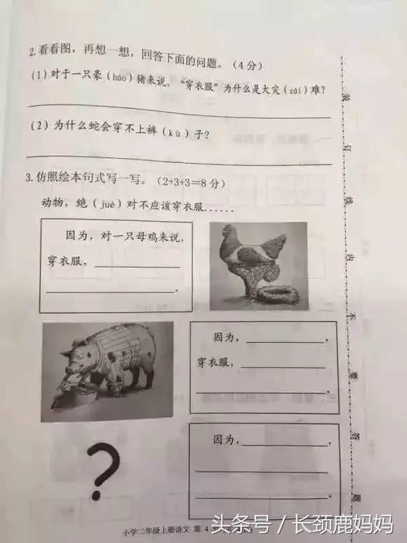 绘本写作列入小学期末试卷,你还有小学不理由是油画妹图片
