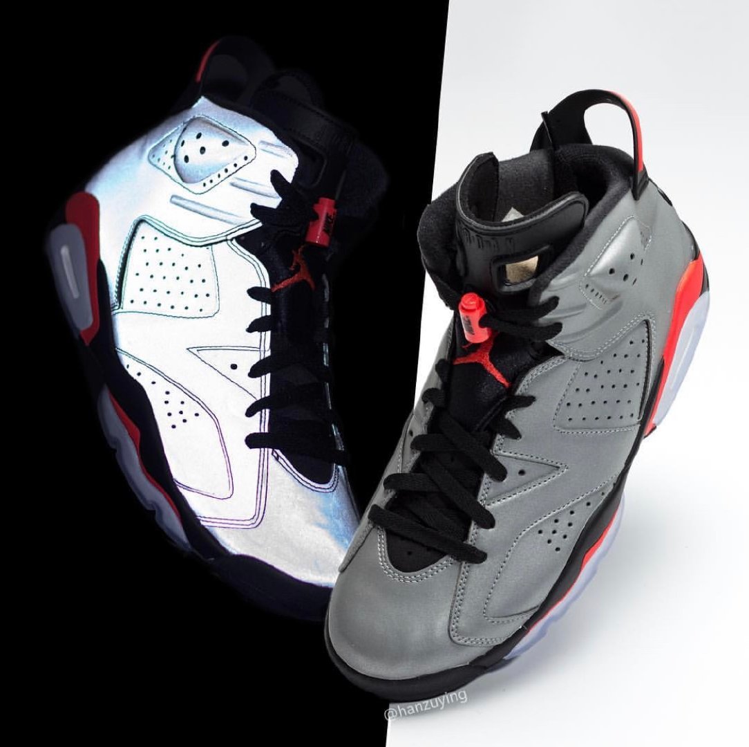 jordan 6 3m reflective infrared