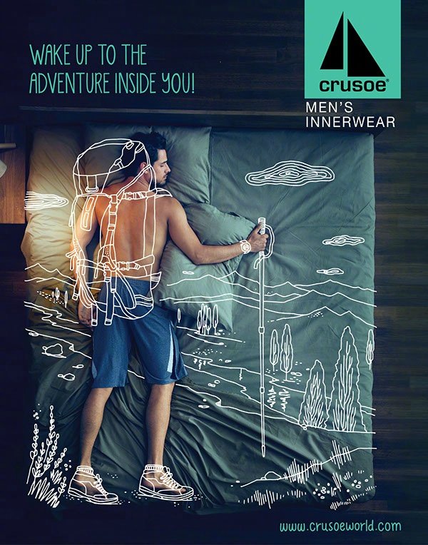 Crusoe是男性内衣的品牌