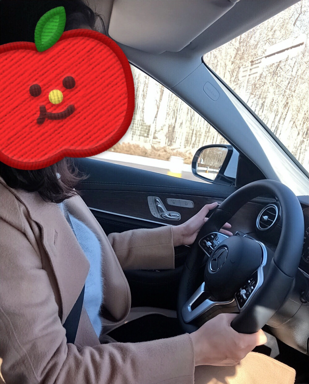 奔驰E300L女车主提车作业:换奔驰后,我感觉到