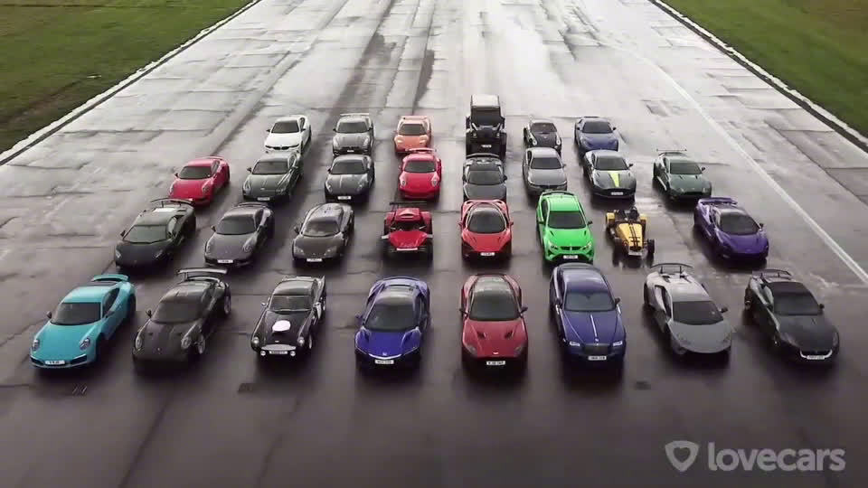 疯狂的直线加速大对战，那么多跑车——你最喜欢哪一枚？