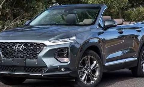 现代推出7座敞篷版胜达，开出去不要太拉风