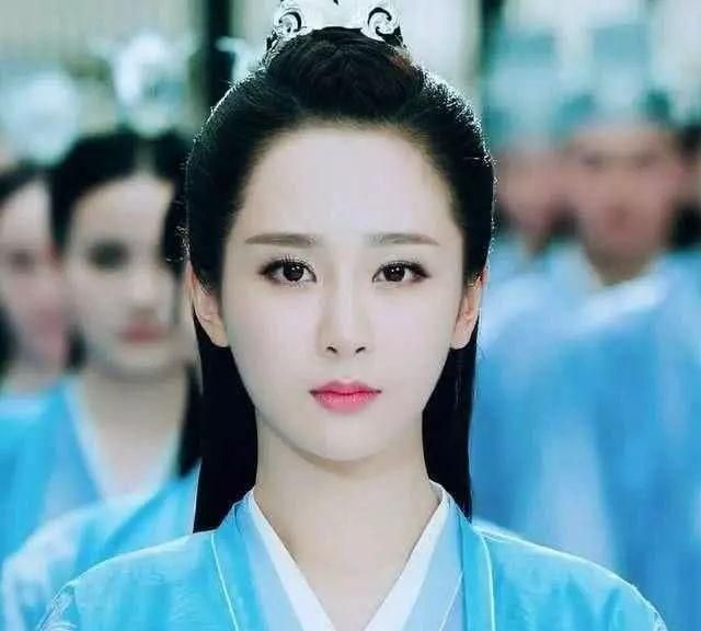 十大古装美人蓝衣造型,颖宝屈居第二,不红的她拿第一