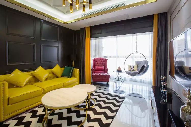 102㎡现代轻奢，时尚摩登，惊艳之家