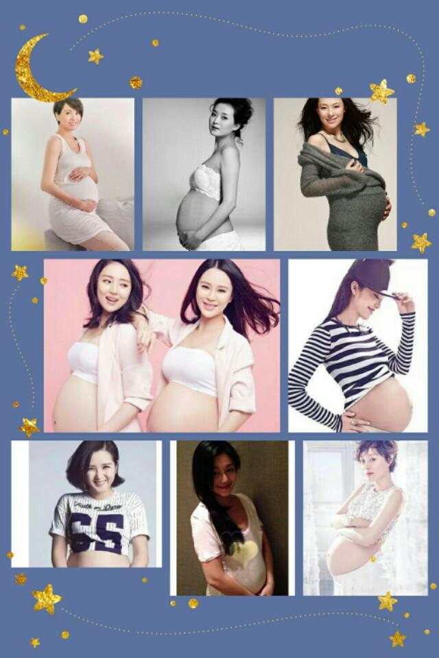 刘诗诗赵丽颖感觉没有孕肚孩子就生了,其实很多女明星