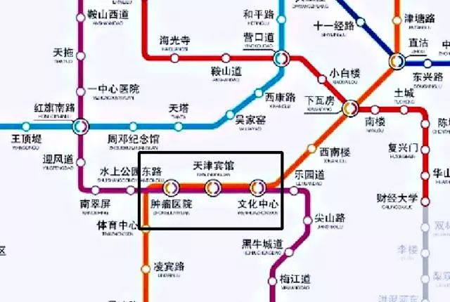 2019天津地铁换乘攻略,最新运营时刻表,超全