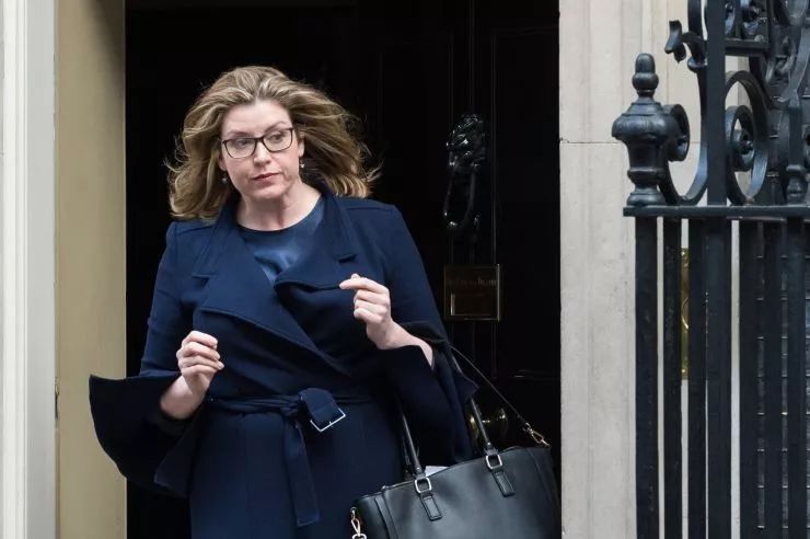 英国国际发展大臣佩妮·莫当特。(图源:CNBC)