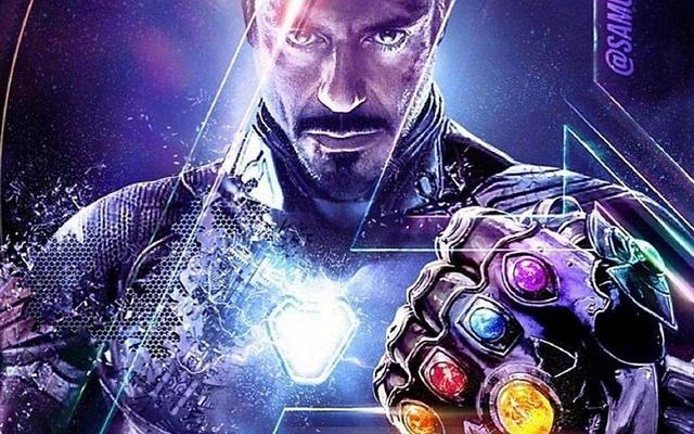 复联4钢铁侠胸口图片