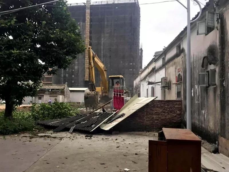 洪阳开展“三清三拆三整”工作，多处违建被钩机铲平|三清|洪阳|绿满家园_新浪网