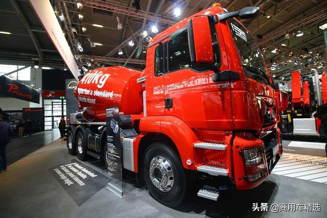 全新D15发动机TGS32.400搅拌车慕尼黑Bauma展首秀