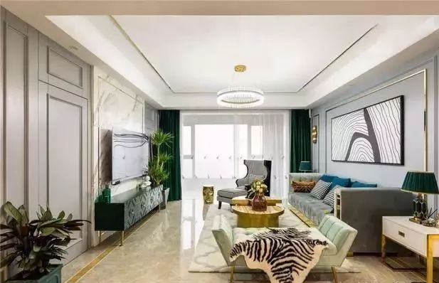 等我买房了，一定要这么装修，进门就被玄关迷住，客厅太漂亮了！