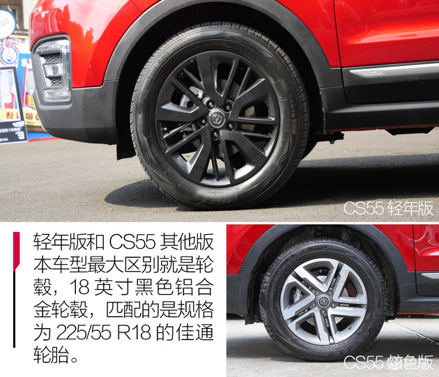 新增车型玩出个性 抢先实拍长安CS55轻年版