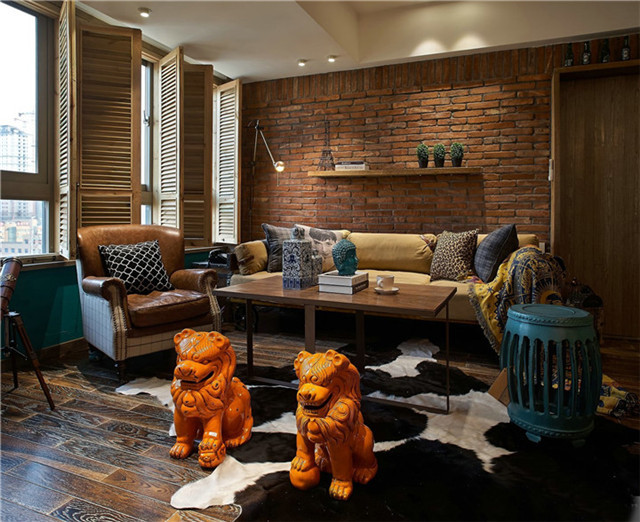 唐山88平装修报价 凤城盛世混搭风格装修案例效果