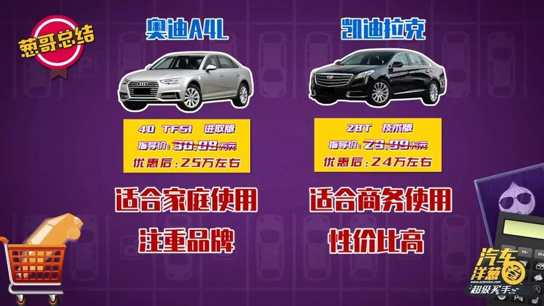 28万左右买A4L还是XTS？这两台高性价比车型选谁更值？