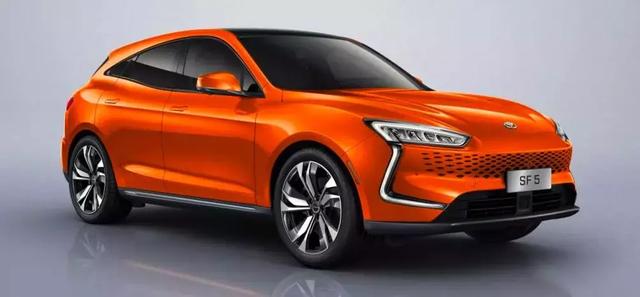 新电动轿跑SUV,质价比超越豪牌,NEDC续航超过500km