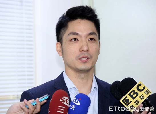 国民党“立委”蒋万安。(图片来源:台湾“东森新闻云”)