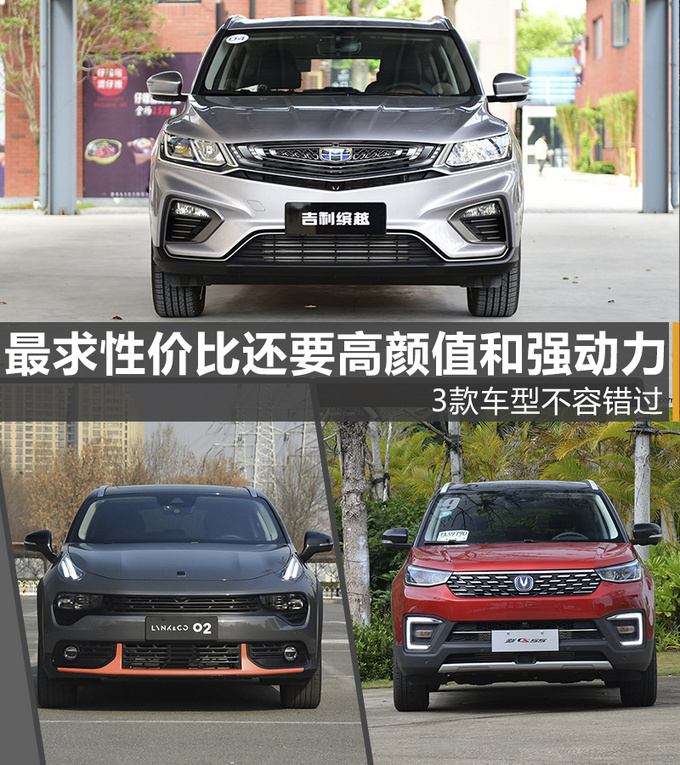 10万元想要性价比、高颜值、强动力和低油耗 这几台SUV你得看看!