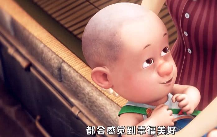 熊出没:光头强妈妈颜值曝光,侧脸惊艳众人,光头强捡来