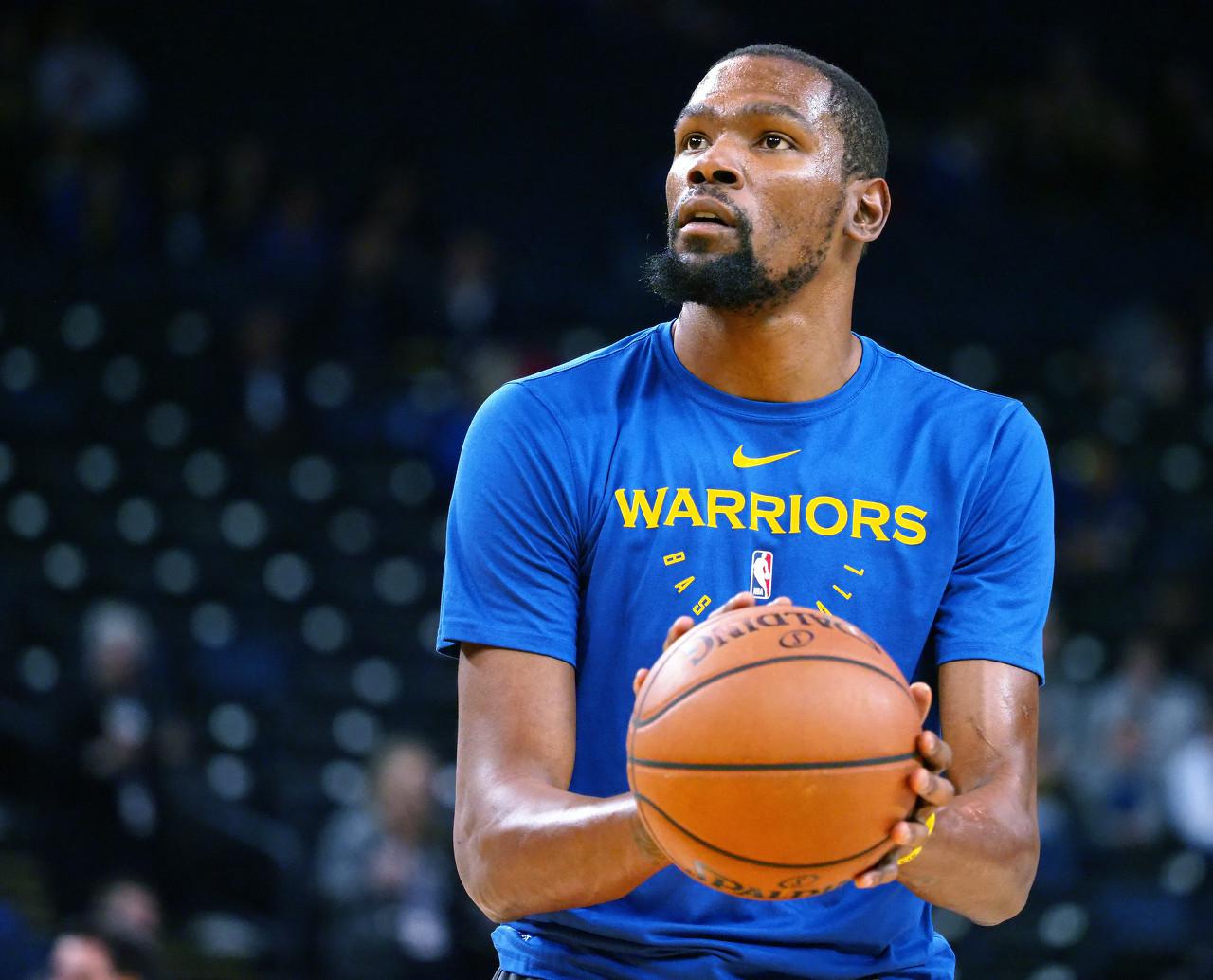 Woj 杜兰特右小腿轻微拉伤 预计下周重新评估图片 124537 1280x1034