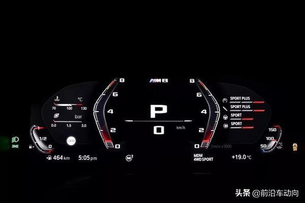 “准备起飞”?宝马推出全新M仪表盘,顶级性能版本M8测试中