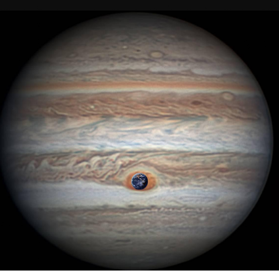 太阳系体积最大的行星-木星,它到底可以容纳多少个地球?