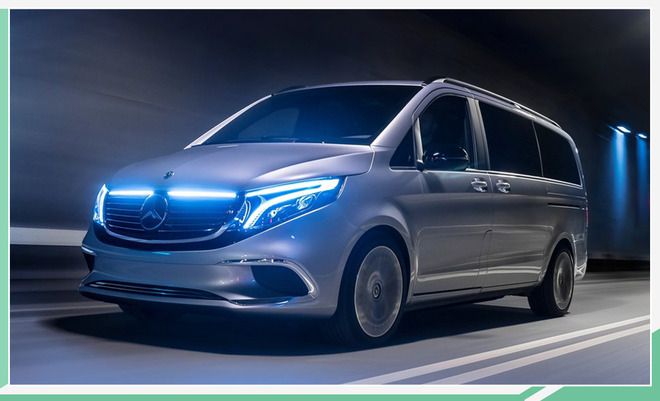 有望引入国内 奔驰全新纯电动MPV量产版9月发布