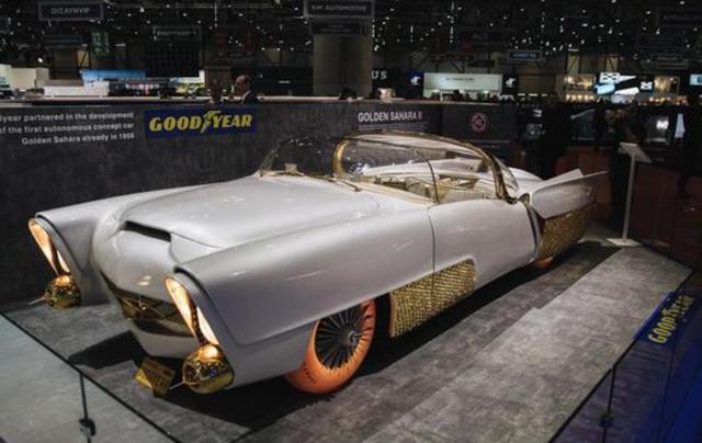 60年前最牛豪车，配发光轮胎造型