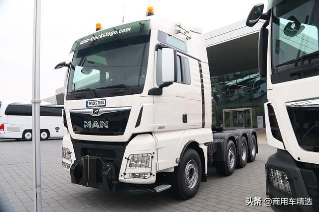 250吨德意志重拖王 慕尼黑实拍曼恩TGX41.640 8x4大件牵引车