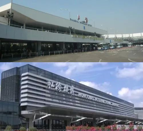 点击查看大图 上世纪九十年代初建造的虹桥机场一号航站楼,在2018年已经翻修完毕,焕然一新投入使用