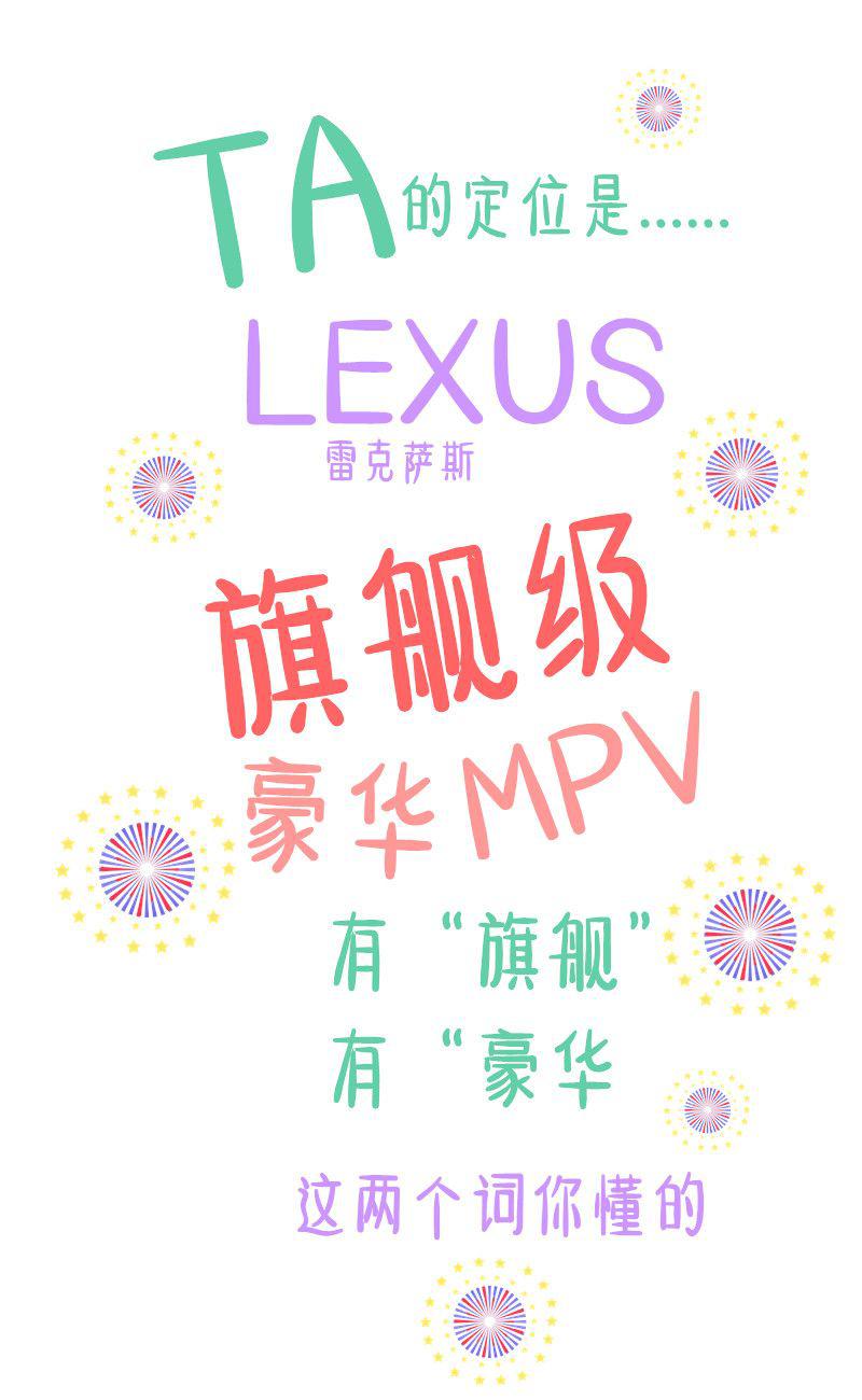 进口豪华小王几—雷克萨斯要出旗舰级MPV,已加入买不起豪华套餐