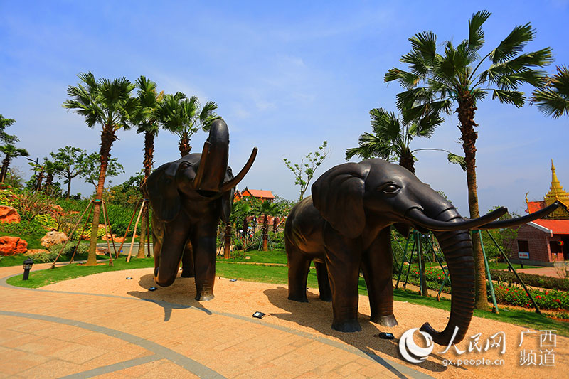 南宁园博园东盟园（一）：老挝 <wbr>越南 <wbr>新加坡 <wbr>泰国 <wbr>文莱