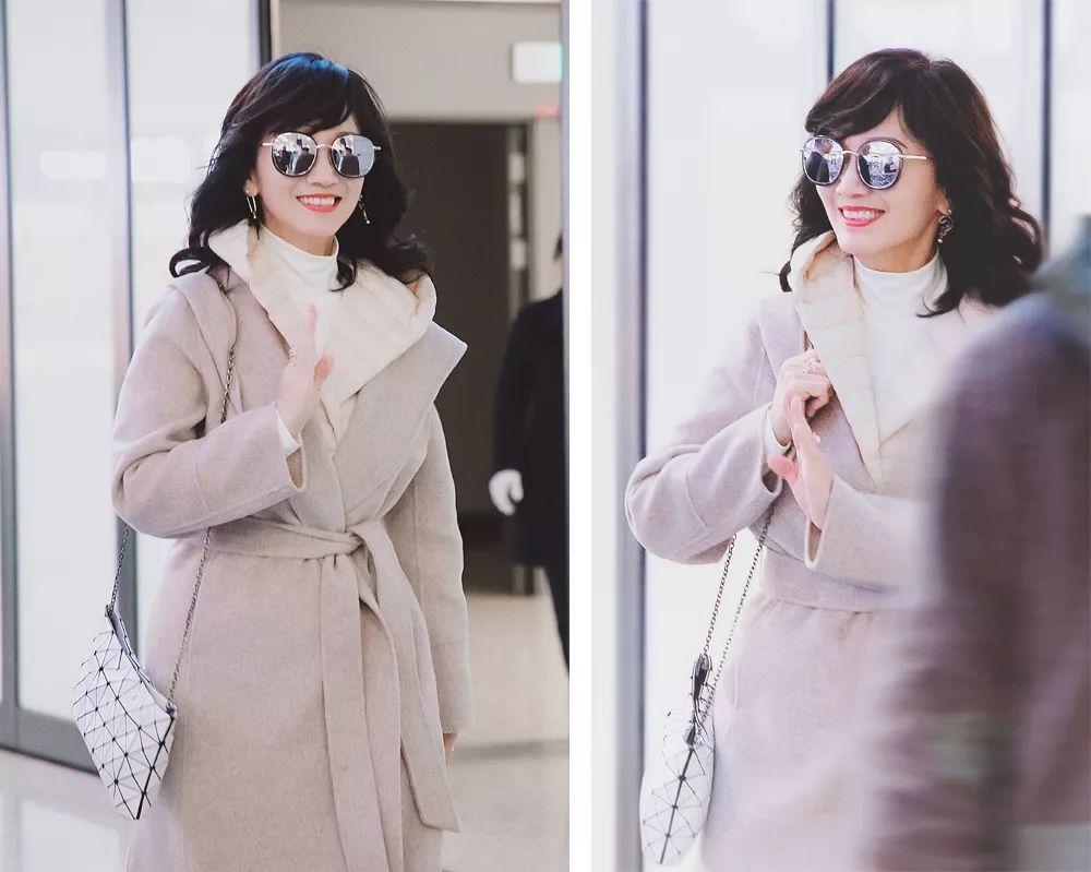 只戴墨镜算什么，赵雅芝用耳环配套更高级，65岁时髦感超过年轻人