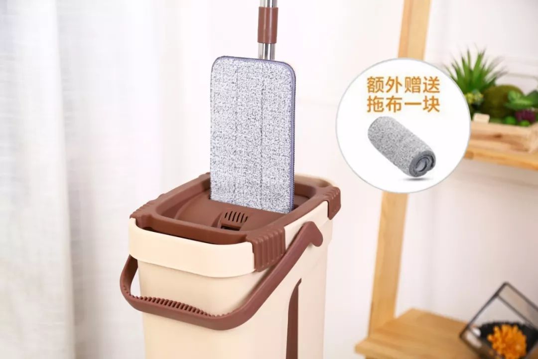 这个拖把不用洗，3分钟拖完整个家