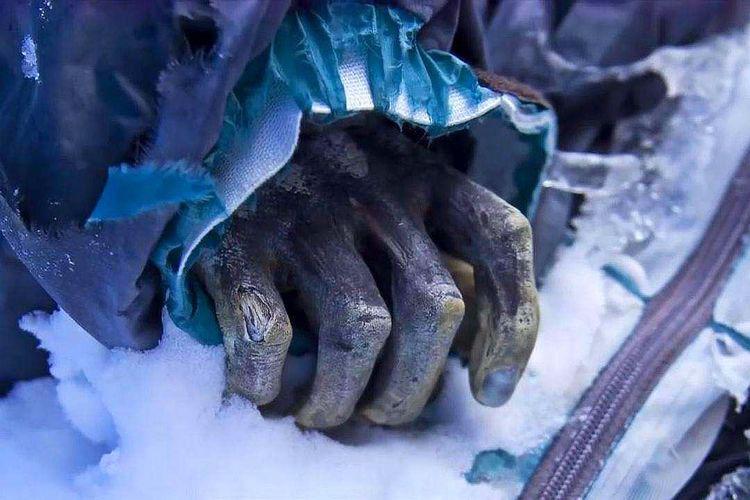 珠穆朗玛峰死人