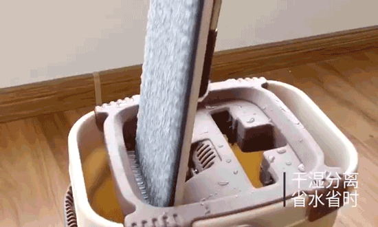 这个拖把不用洗，3分钟拖完整个家