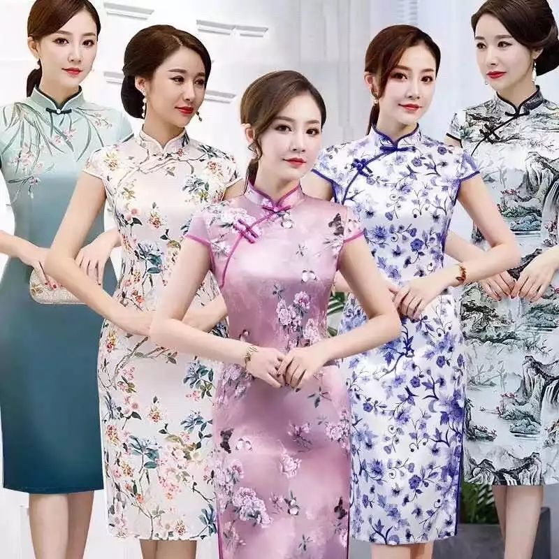 轰动全城！邹城杭州丝绸旗袍博览会，每年仅举办一次...高档真丝围巾免费送。