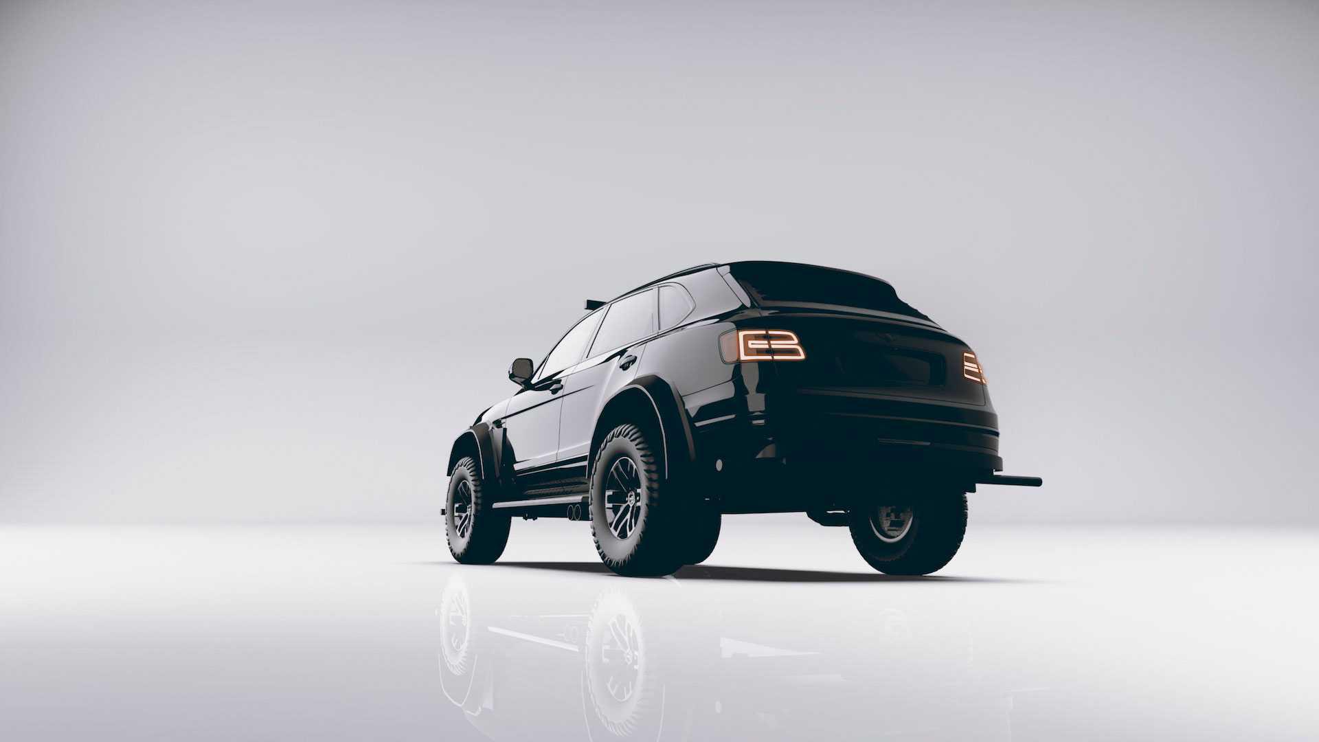 全球限量15辆,定制改装宾利豪华SUV,外形像坦克