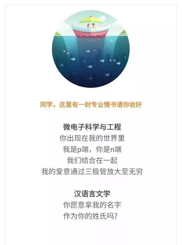 如何用你的专业表白？只能帮到这了