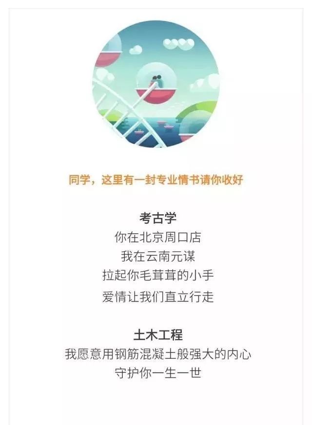 如何用你的专业表白？只能帮到这了