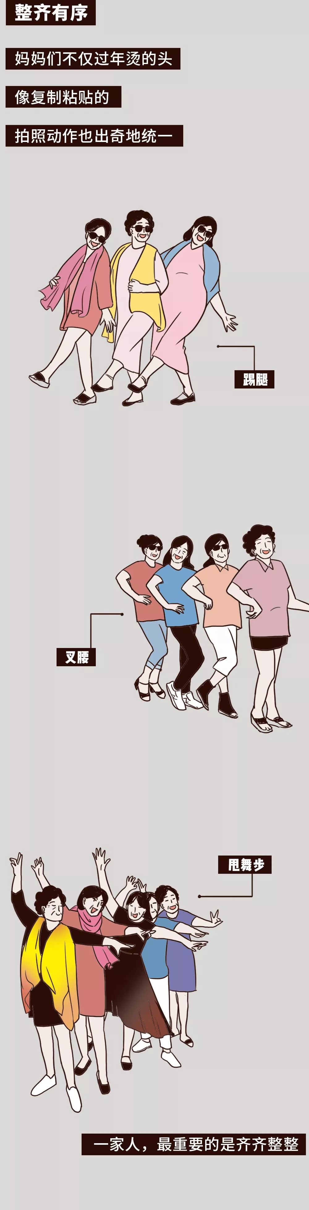 《全国妈妈旅游拍照统一姿势》