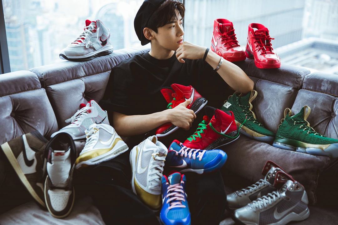 白敬亭参加鞋展疯狂换鞋！还买了一双 Air Mag！